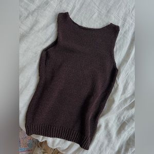 Knit Theory Tank, Size Sm